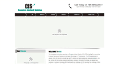 Desktop Screenshot of cisinfotech.co.in
