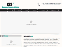 Tablet Screenshot of cisinfotech.co.in